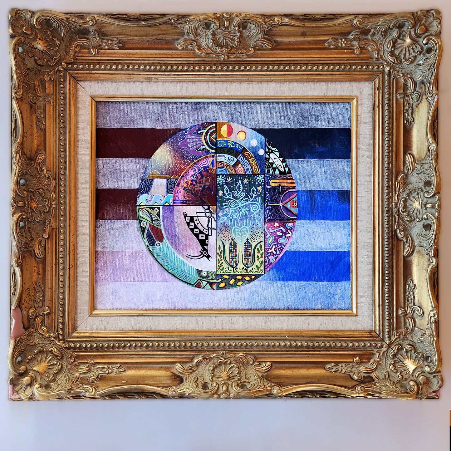 1491 Framed - (1) Original Art Sale