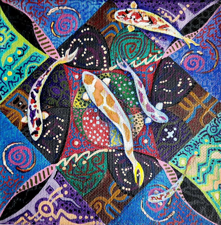 Koi Dance - (1) Original Art