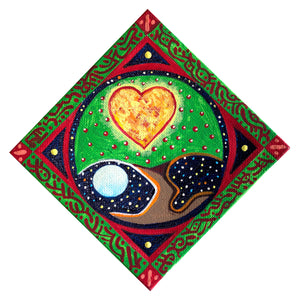 Love Apple - Folk Art