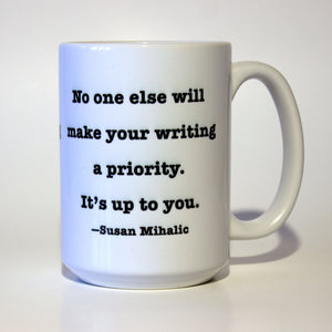 Writing Priority Mihalic Mug