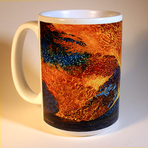 San Antonio and Ute Mountain Volcanos Mug